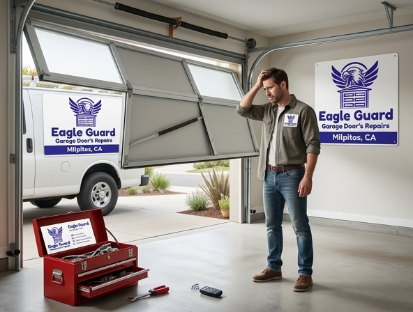 Garage Door Won't Open in Milpitas