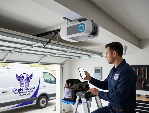 Smart WiFi Garage Door Opener in Milpitas